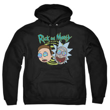 Load image into Gallery viewer, Rick And Morty Blown Minds Mens Hoodie Black
