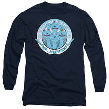 Load image into Gallery viewer, Rick And Morty Mr Meeseeks Mens Long Sleeve Shirt Navy Officially Licensed
