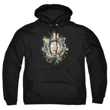 Load image into Gallery viewer, Rick And Morty Multiple Morty Mens Hoodie Black
