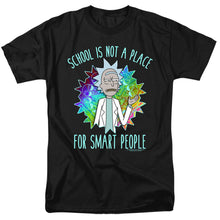 Load image into Gallery viewer, Rick And Morty School Mens T Shirt Black
