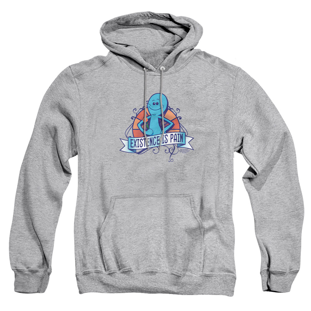 Rick And Morty Existence Is Pain Mens Hoodie Athletic Heather