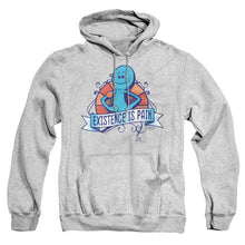 Load image into Gallery viewer, Rick And Morty Existence Is Pain Mens Hoodie Athletic Heather
