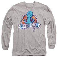 Load image into Gallery viewer, Rick And Morty Existence Is Pain Mens Long Sleeve Shirt Athletic Heather Officially Licensed
