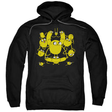 Load image into Gallery viewer, Adventure Time Jakes Mens Hoodie Black
