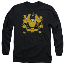 Load image into Gallery viewer, Adventure Time Jakes Mens Long Sleeve Shirt Black
