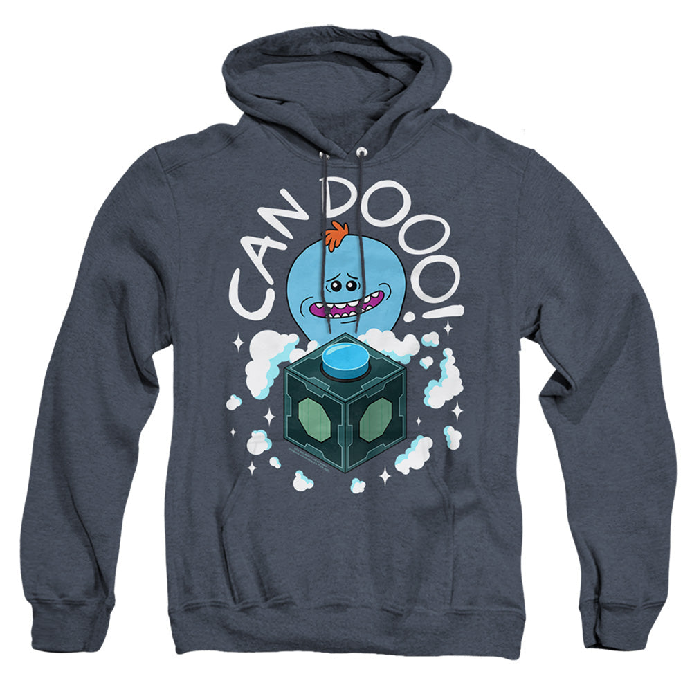 Rick And Morty Can Do Heather Mens Hoodie Navy