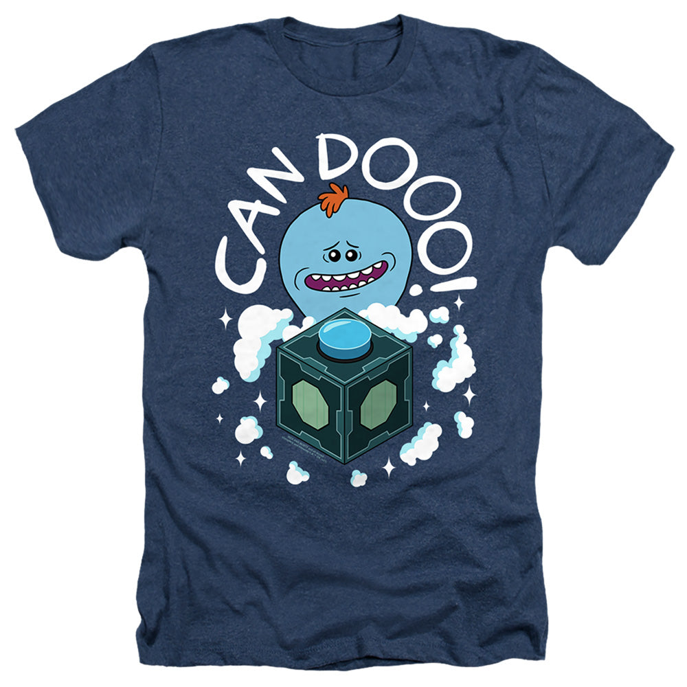 Rick And Morty Can Do Heather Mens T Shirt Navy