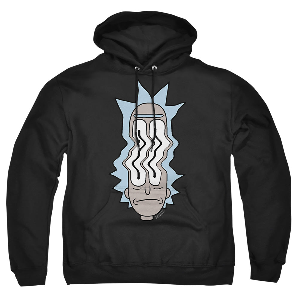 Rick And Morty Rick Waves Mens Hoodie Black