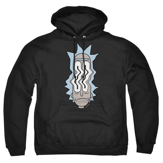Rick And Morty Rick Waves Mens Hoodie Black