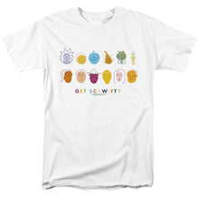 Load image into Gallery viewer, Rick And Morty Get Schwifty Mens T Shirt White
