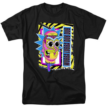 Rick And Morty Wubba Lubba Dub Dub Mens T Shirt Black