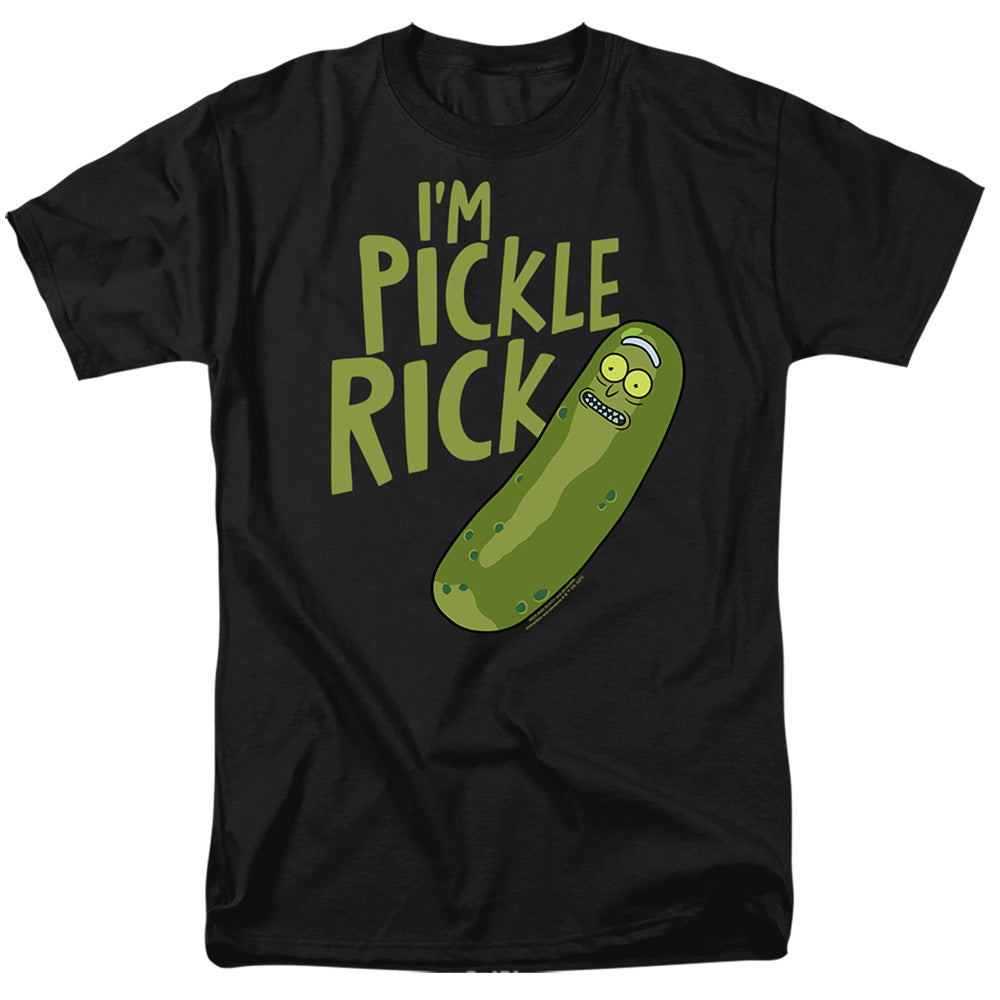 Rick And Morty I'M Pickle Rick Mens T Shirt Black