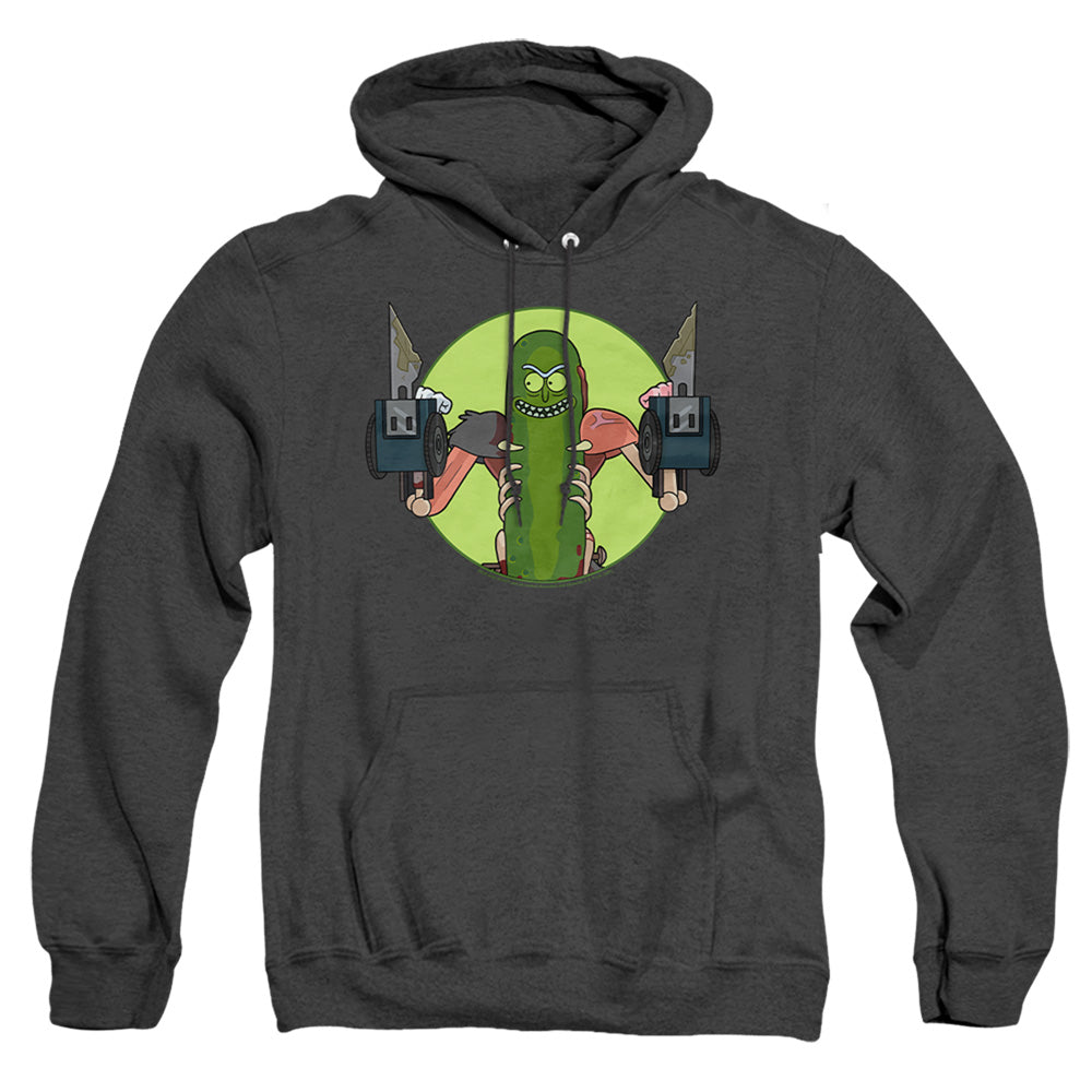 Rick And Morty I Love Myself Heather Mens Hoodie Black