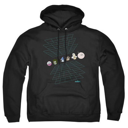 The Regular Show Regular Grid Mens Hoodie Black