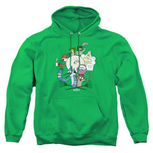 Load image into Gallery viewer, Regular Show Regular Cast Mens Hoodie Kelly Green

