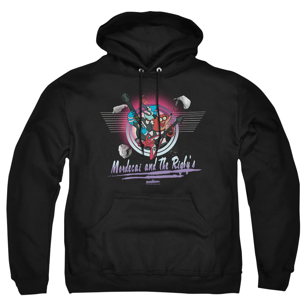 The Regular Show Mordecai & The Rigbys Mens Hoodie Black