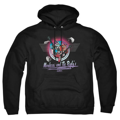 The Regular Show Mordecai & The Rigbys Mens Hoodie Black
