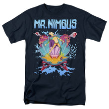 Load image into Gallery viewer, Rick And Morty Mr. Nimbus Design Mens T Shirt Navy
