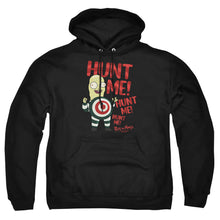 Load image into Gallery viewer, Rick And Morty Hunt Me Mens Hoodie Black
