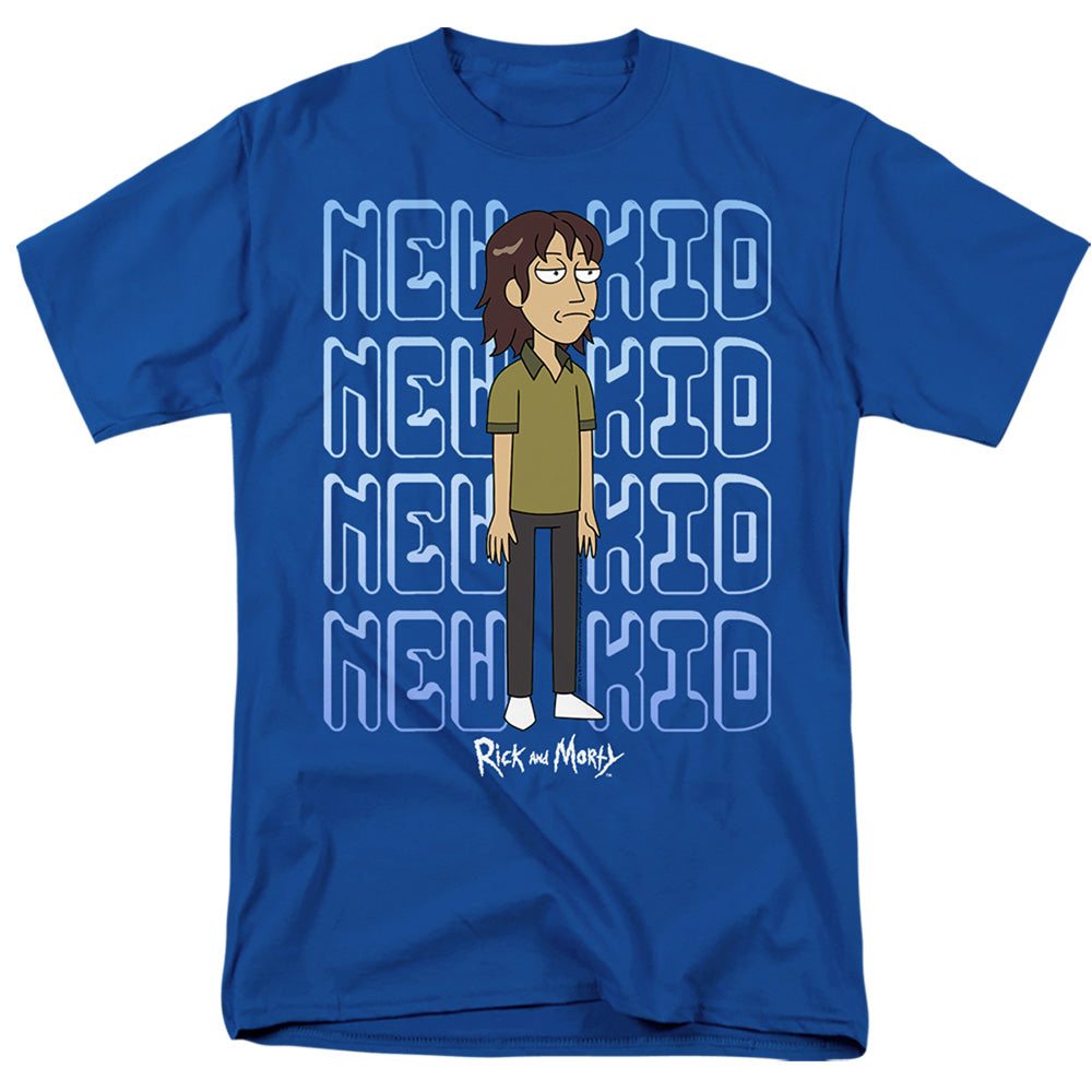 Rick And Morty Bruce Chutback Mens T Shirt Royal