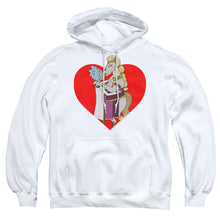 Load image into Gallery viewer, Rick And Morty Rick And Horse Kiss Mens Hoodie White
