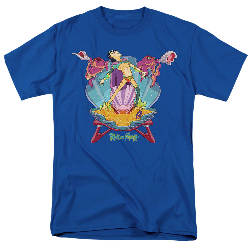 Rick And Morty Fabulous Mr. Nimbus Mens T Shirt Royal