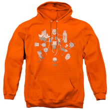 Load image into Gallery viewer, Adventure Time Glob Ball Mens Hoodie Orange
