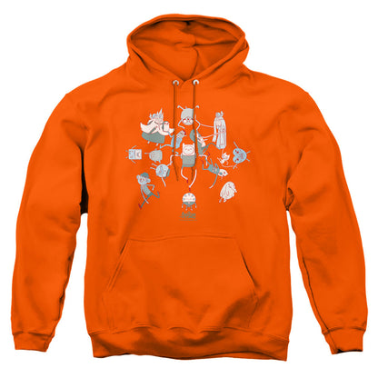 Adventure Time Glob Ball Mens Hoodie Orange