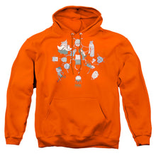Load image into Gallery viewer, Adventure Time Glob Ball Mens Hoodie Orange

