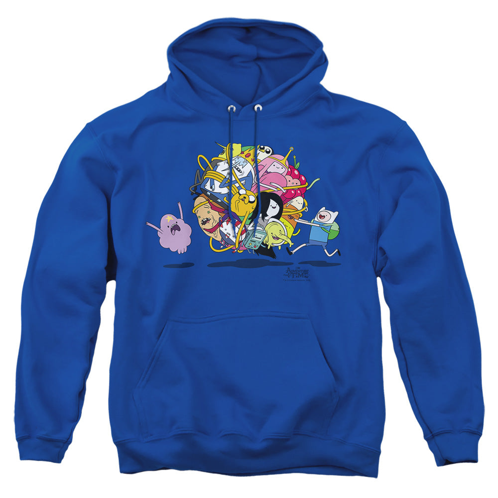 Adventure Time Glob Ball Mens Hoodie Royal