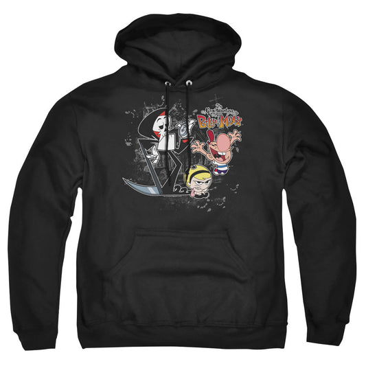 Billy &Amp; Mandy Splatter Cast Mens Hoodie Black