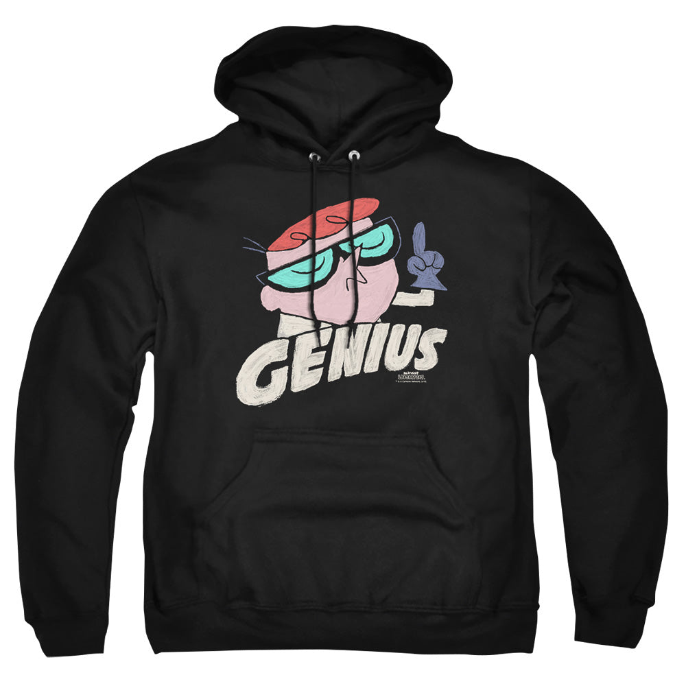 Dexters Laboratory Genius Mens Hoodie Black