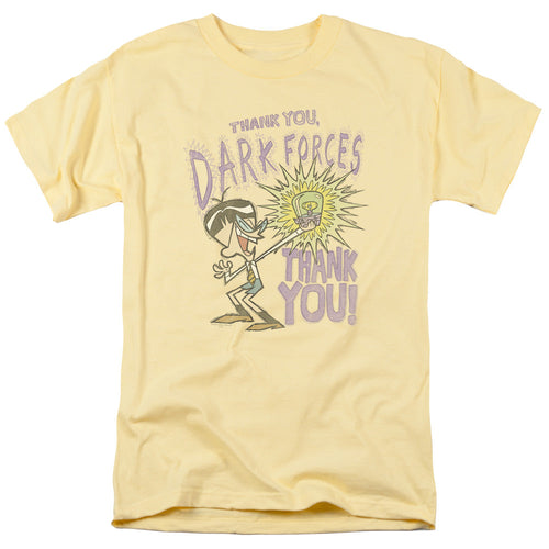 Dexters Laboratory Dark Forces Mens T Shirt Banana