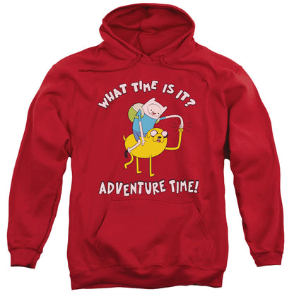 Adventure Time Ride Bump Mens Hoodie Red