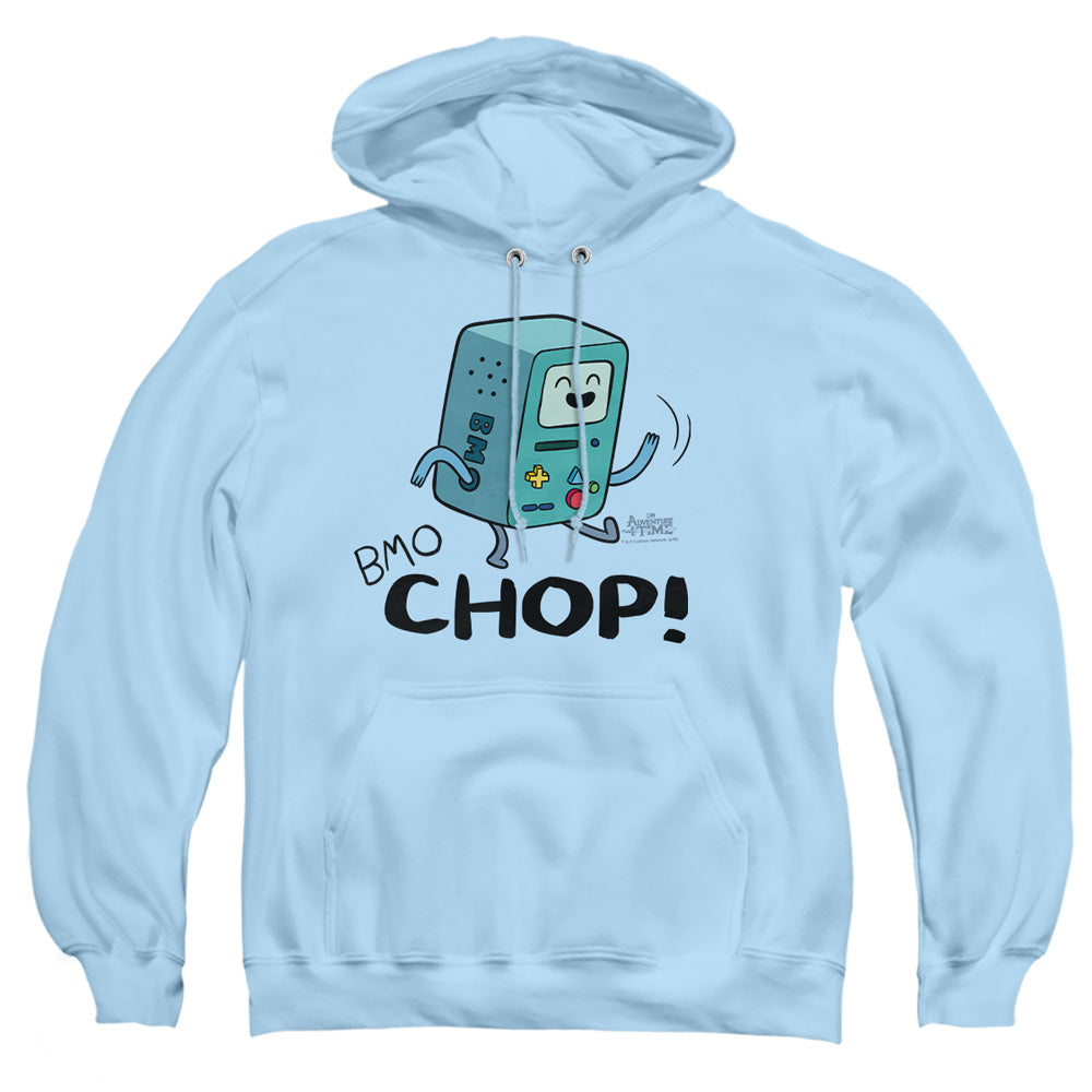 Adventure Time Bmo Chop Mens Hoodie Light Blue