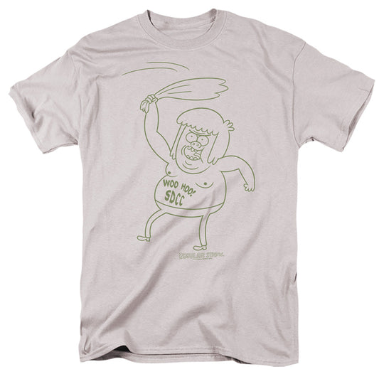 Regular Show Sdcc 2013 Muscle Man - S S Adult 18 1 - Silver - Md