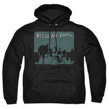 Load image into Gallery viewer, Regular Show Rgb Group Mens Hoodie Black
