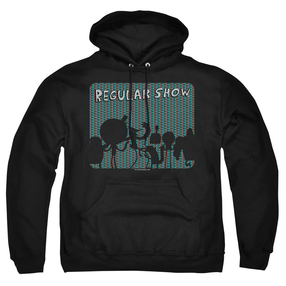 Regular Show Rgb Group Mens Hoodie Black