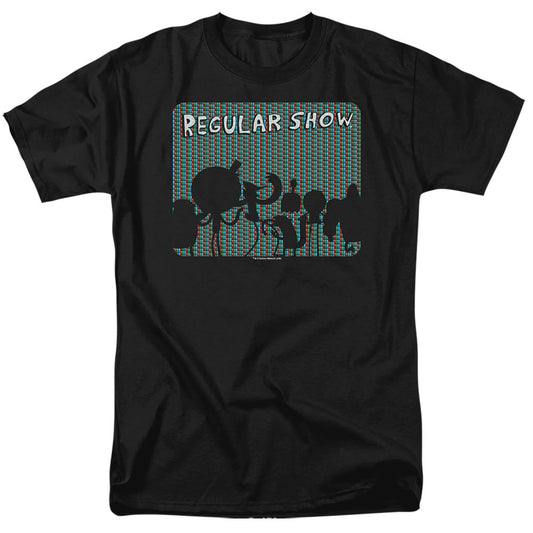 Regular Show Rgb Group Mens T Shirt Black-6X