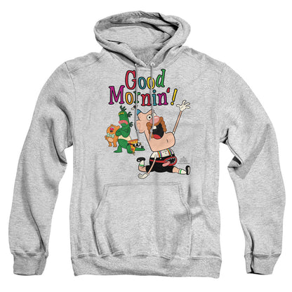 Uncle Grandpa Good Mornin Mens Hoodie Athletic Heather