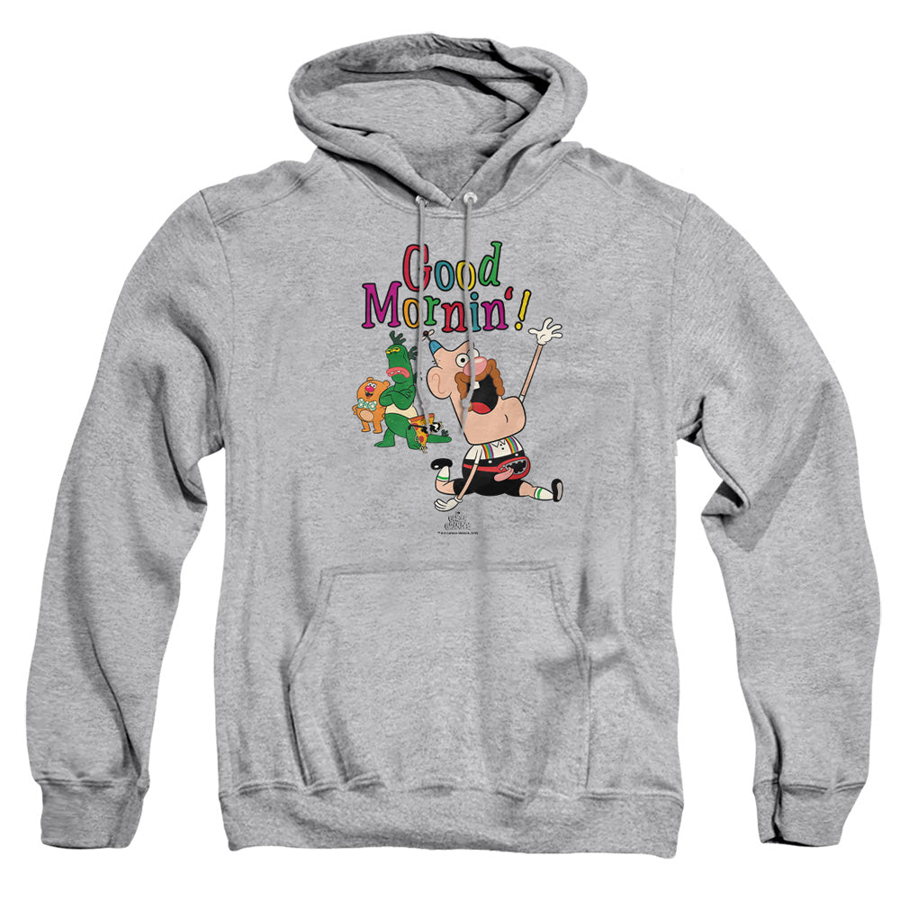 Uncle Grandpa Good Mornin Mens Hoodie Athletic Heather