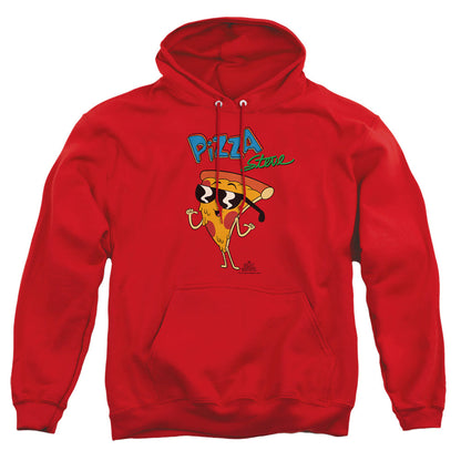 Uncle Grandpa Pizza Steve Mens Hoodie Red