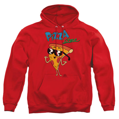 Uncle Grandpa Pizza Steve Mens Hoodie Red