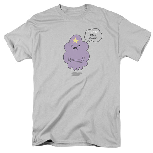 Adventure Time Lsp Omg Mens T Shirt Silver