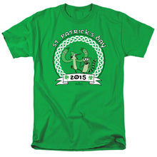 Load image into Gallery viewer, Regular Show St Pats 2014 Mens T Shirt Kelly Green
