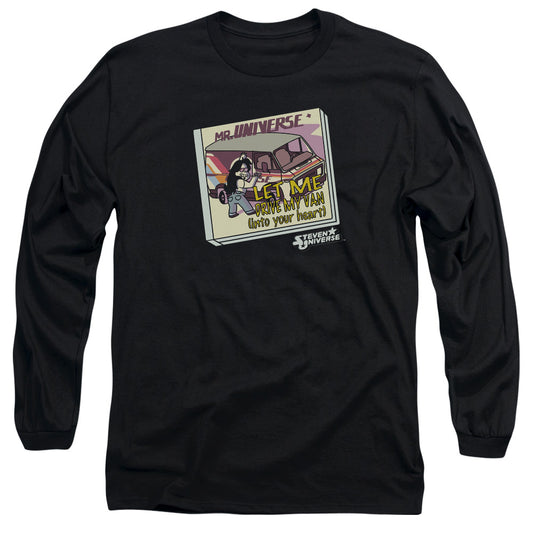 Steven Universe Mr. Universe Mens Long Sleeve Shirt Black Officially Licensed