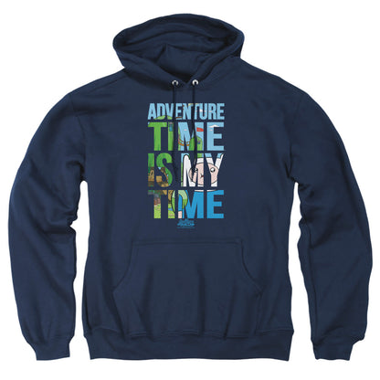 Adventure Time My Time Mens Hoodie Navy