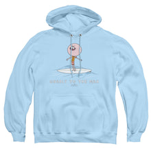 Load image into Gallery viewer, Regular Show Gnarly Mens Hoodie Light Blue
