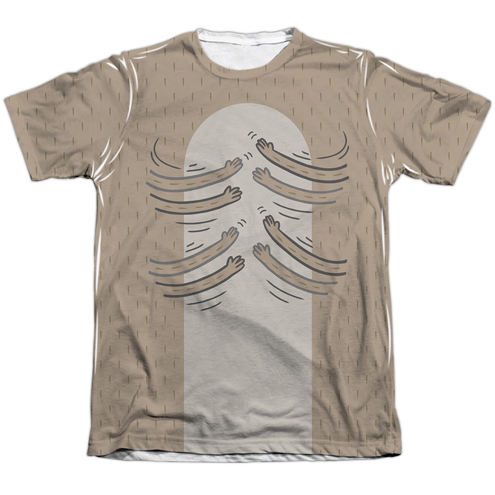 Regular Show Hamboning-Mens Poly Cotton T Shirt-White