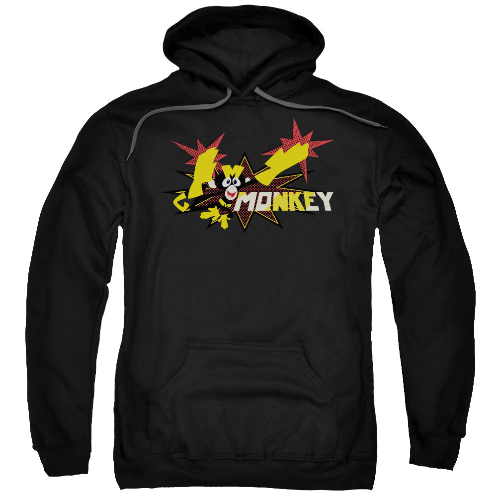 Dexters Laboratory Monkey Mens Hoodie Black